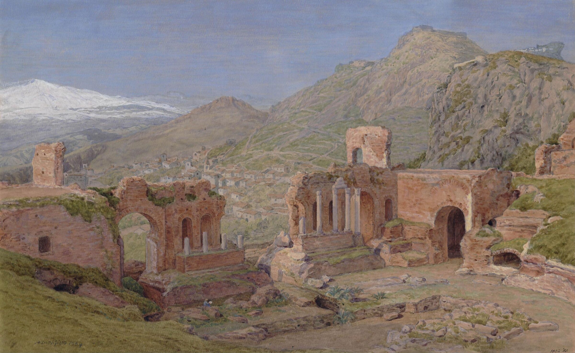 Taormina, near Messina, Sicily, Ditchfield, 1884