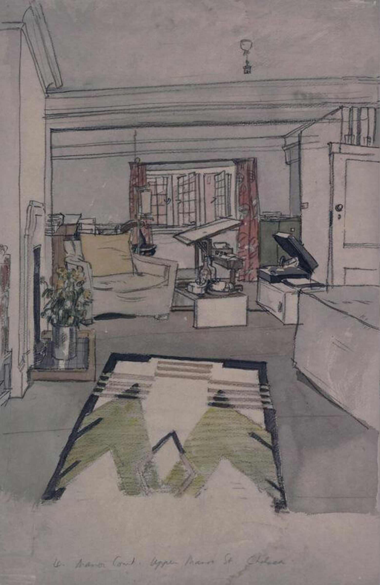 4 Manor Court, Upper Manor Street, Chelsea, Francis Marshall, 1930
