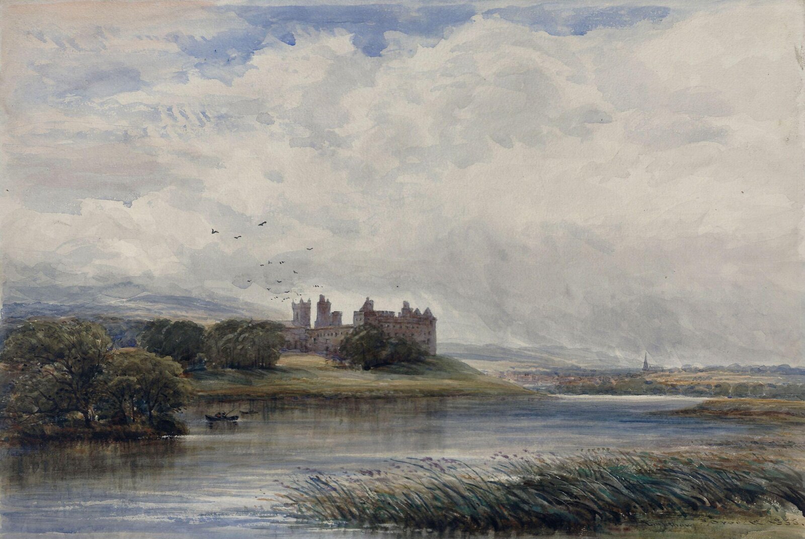 Linlithgow Castle, Orrock, 1883
