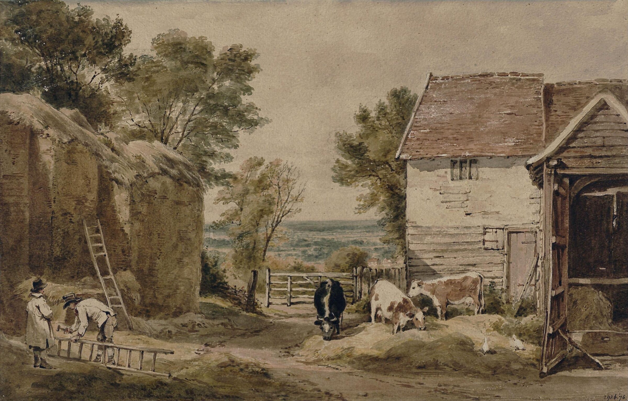 Rick Yard, Ashford, Kent, Henry Edridge, ca. 1790-1821
