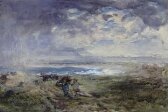 On the Scottish Shore, Coast Scene with Figures thumbnail 2