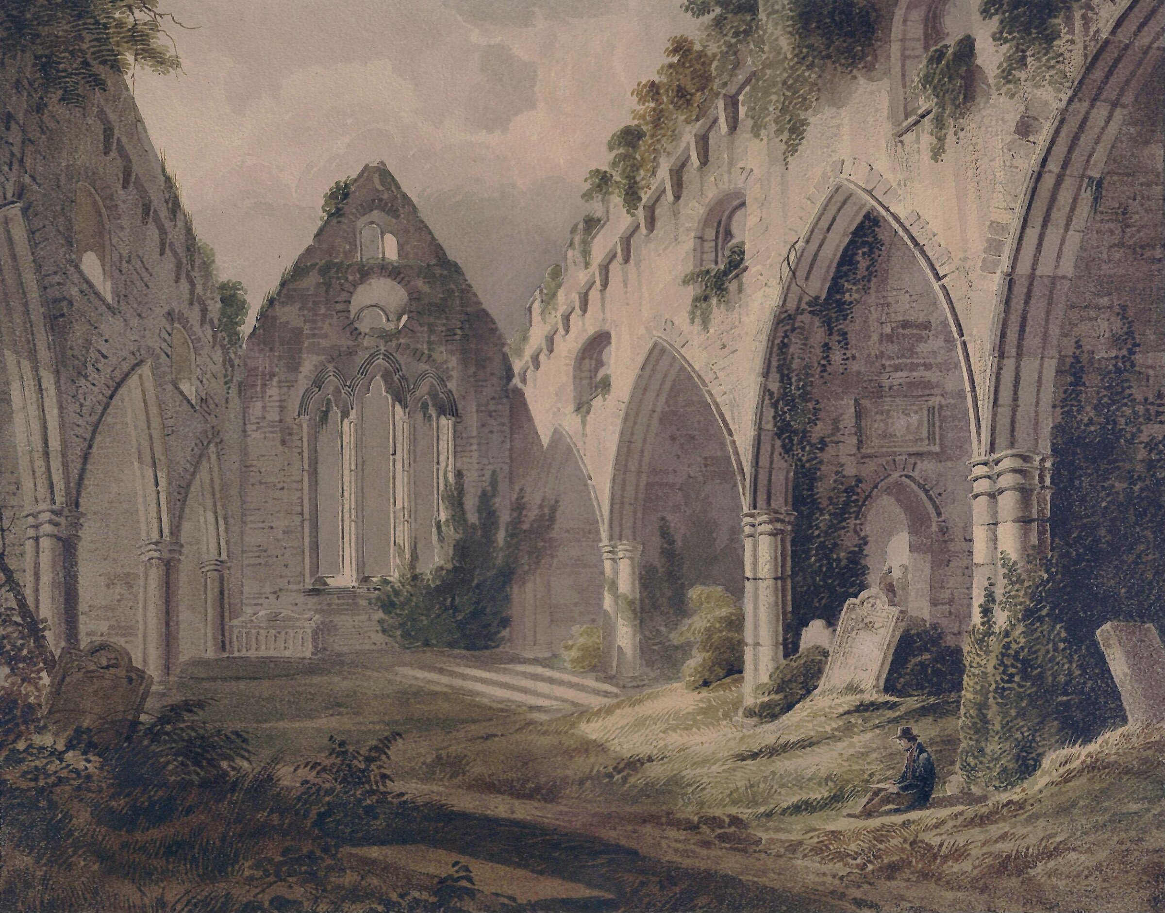 St. John's Abbey, Kilkenny, Thomas Sautelle Roberts, ca. 1780-1820