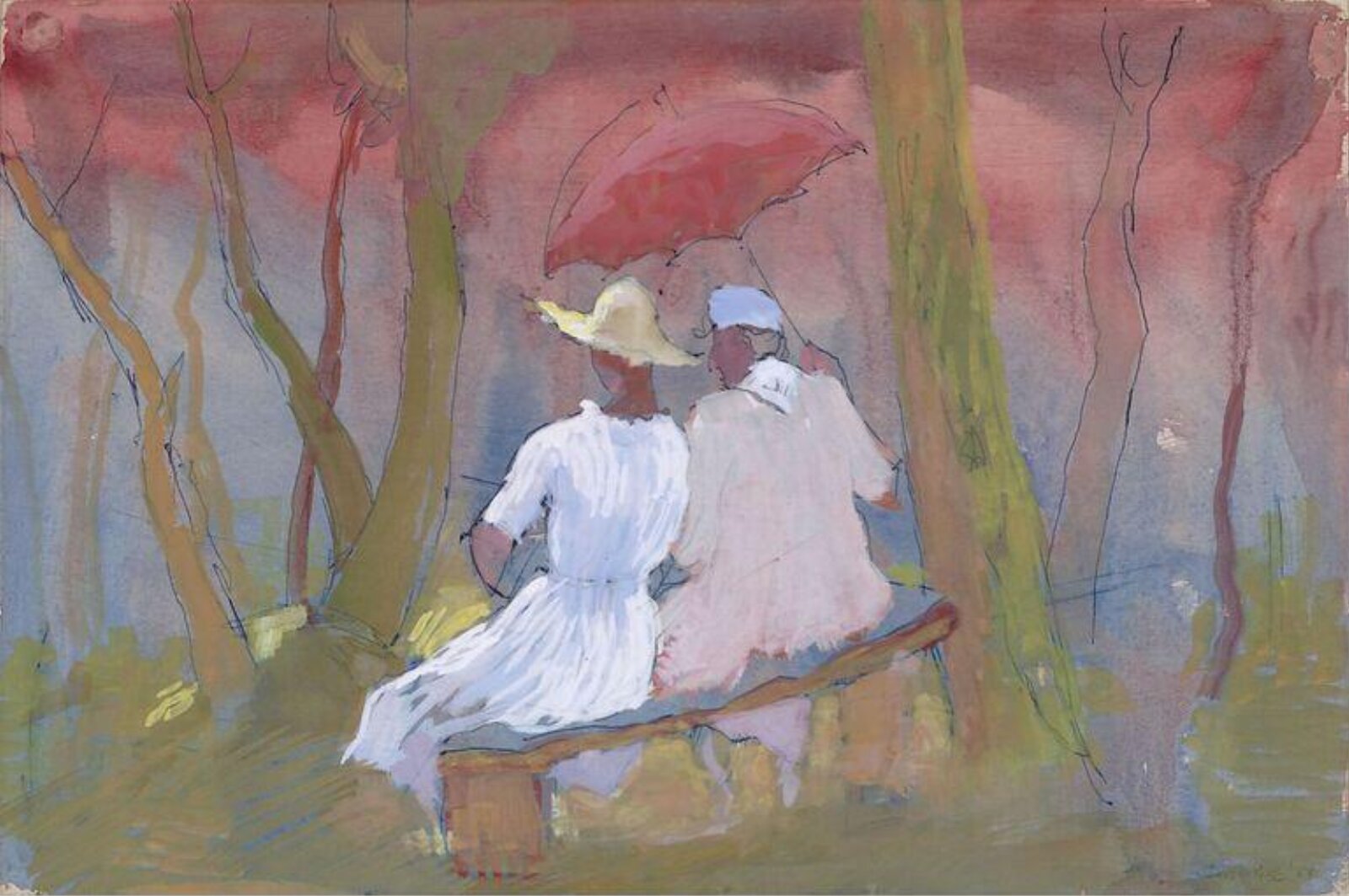 Hot Summer, Dorothy Coke, 20th century