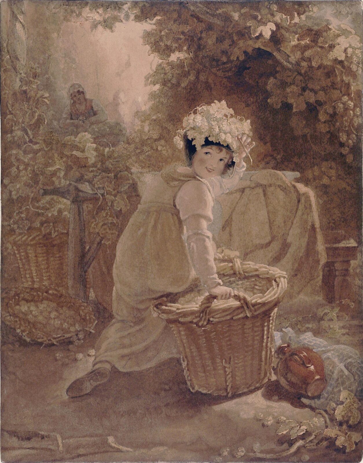 The Hop Gatherer, Uwins, 1813