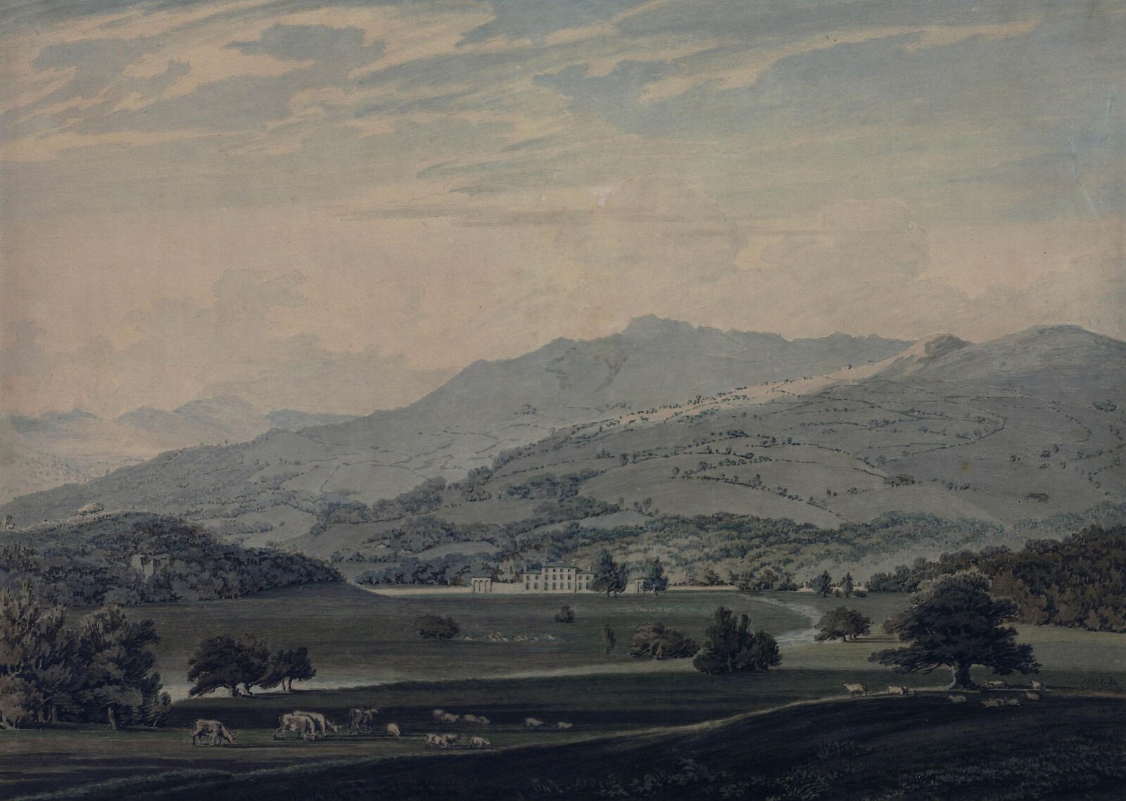 View in Westmorland, John Robert Cozens, ca. 1770-1800