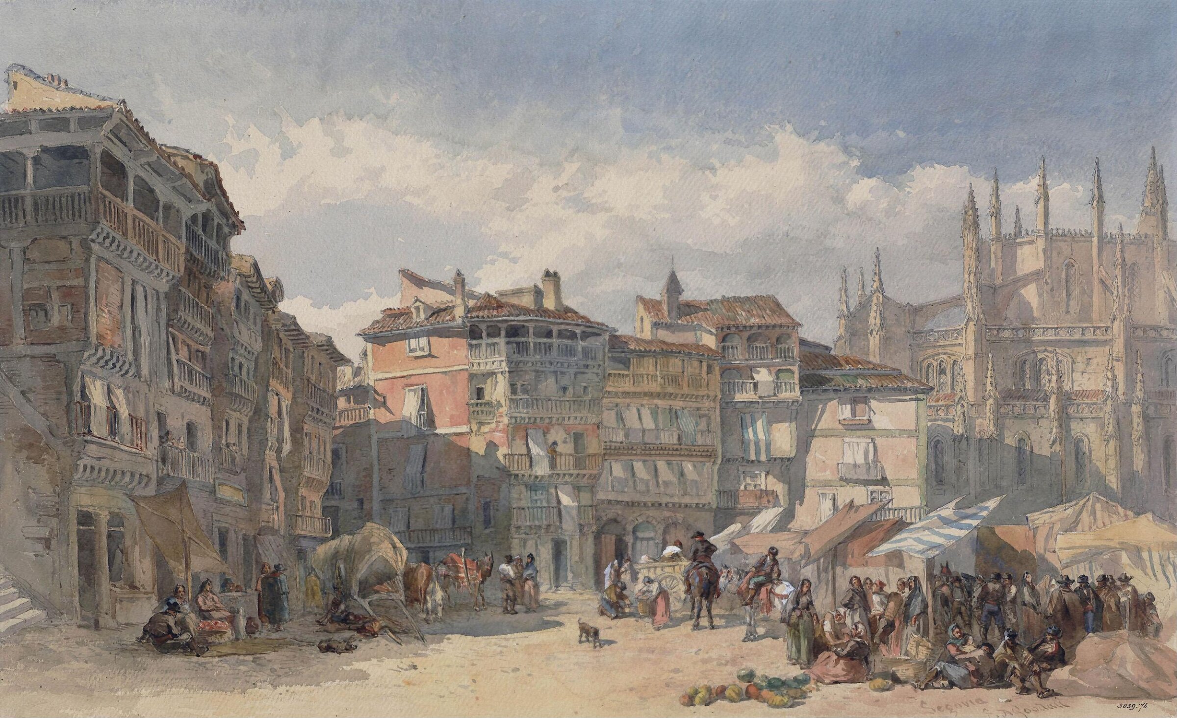 Segovia, Spain, Goodall, ca. 1840-80