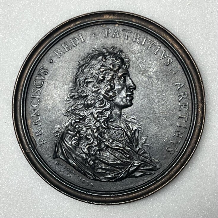 Portrait medal of Francesco Redi top image
