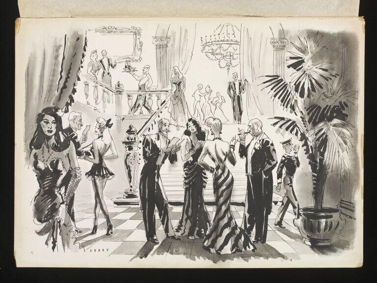 An Evening party by Addey, Wilfrid R.