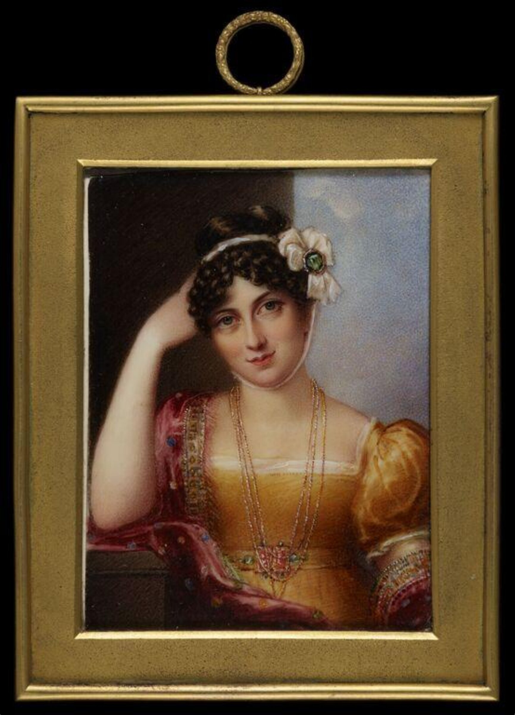 Portrait of Mrs. Vanhardt, Emma Eleanora Kendrick, 1828