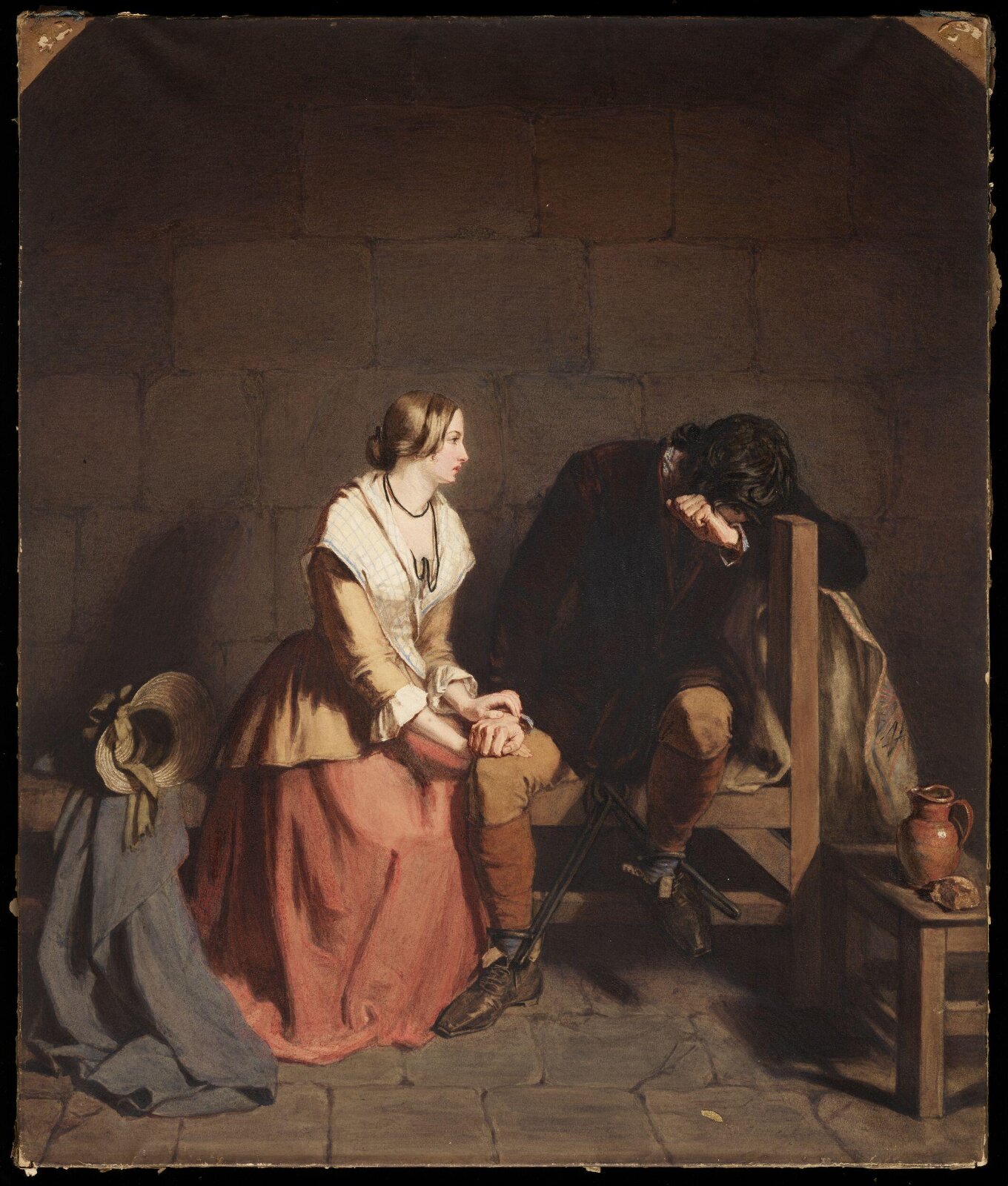 The Momentous Question, Sarah Setchel, c. 1842