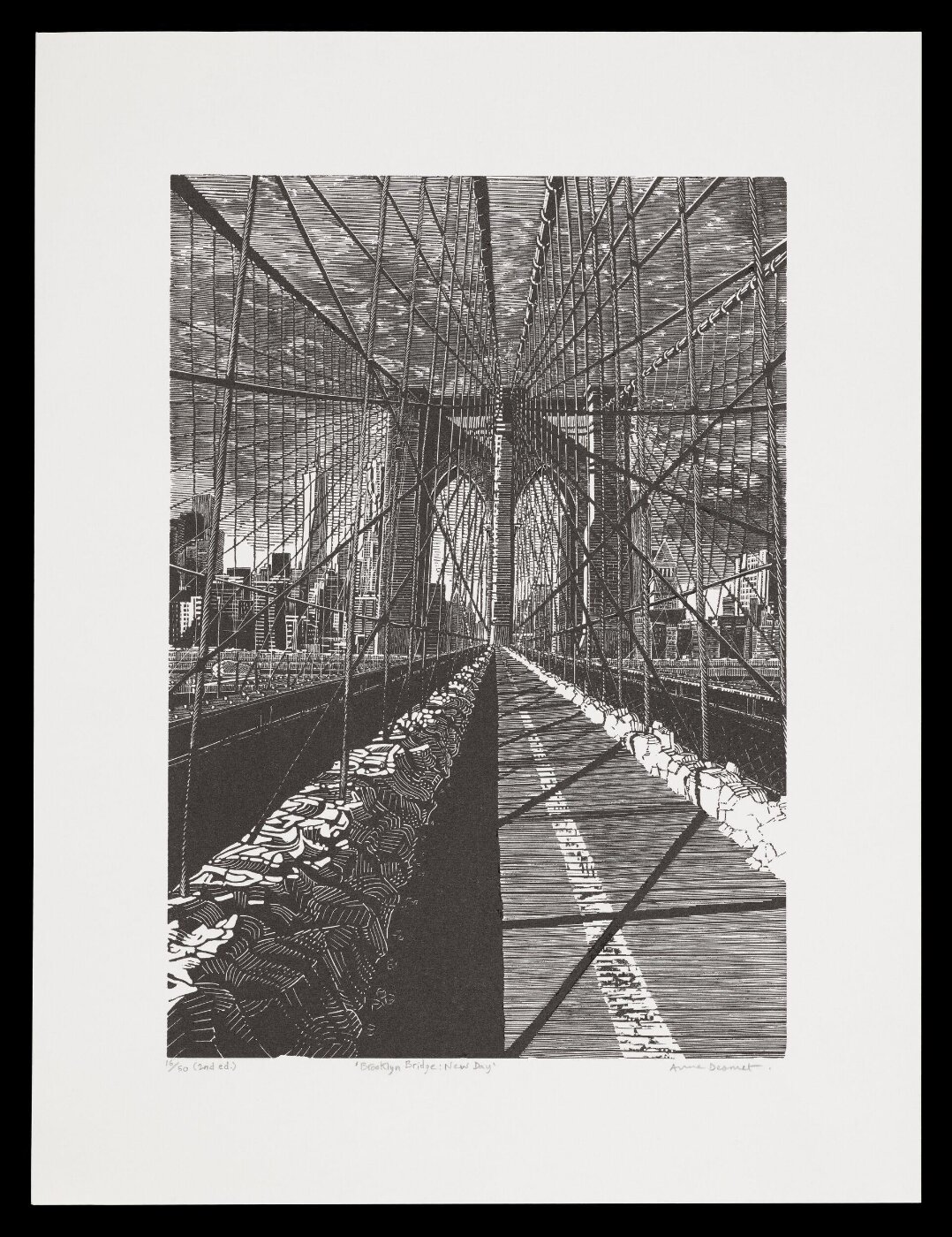 Anne Desmet, Brooklyn Bridge: New Day