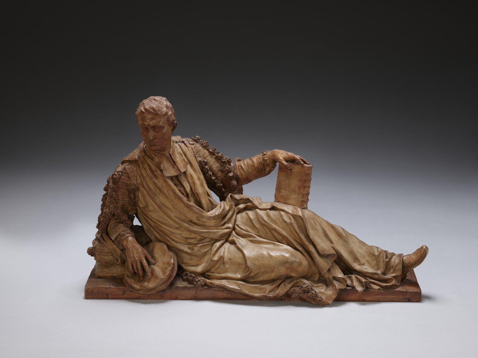 Dr Hugh Chamberlen, Peter Scheemakers, 1728-1730