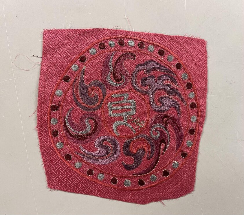 Embroidery sample
