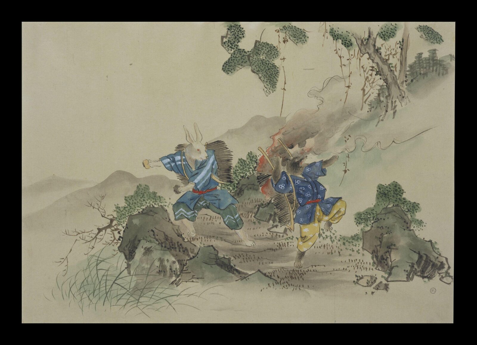 Painting, Kawanabe Kyosai, late 19th century