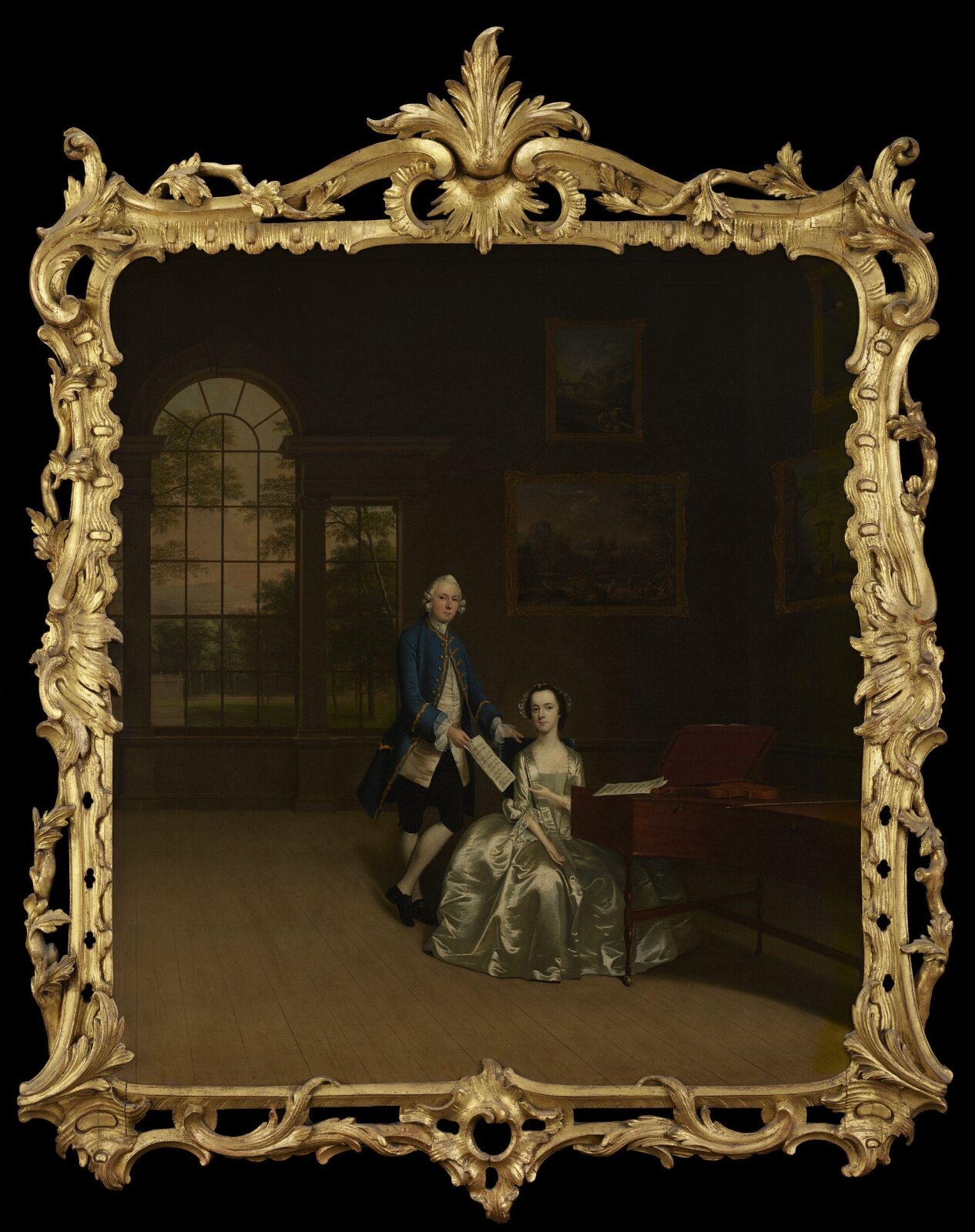 The Duet, Arthur Devis, 1749