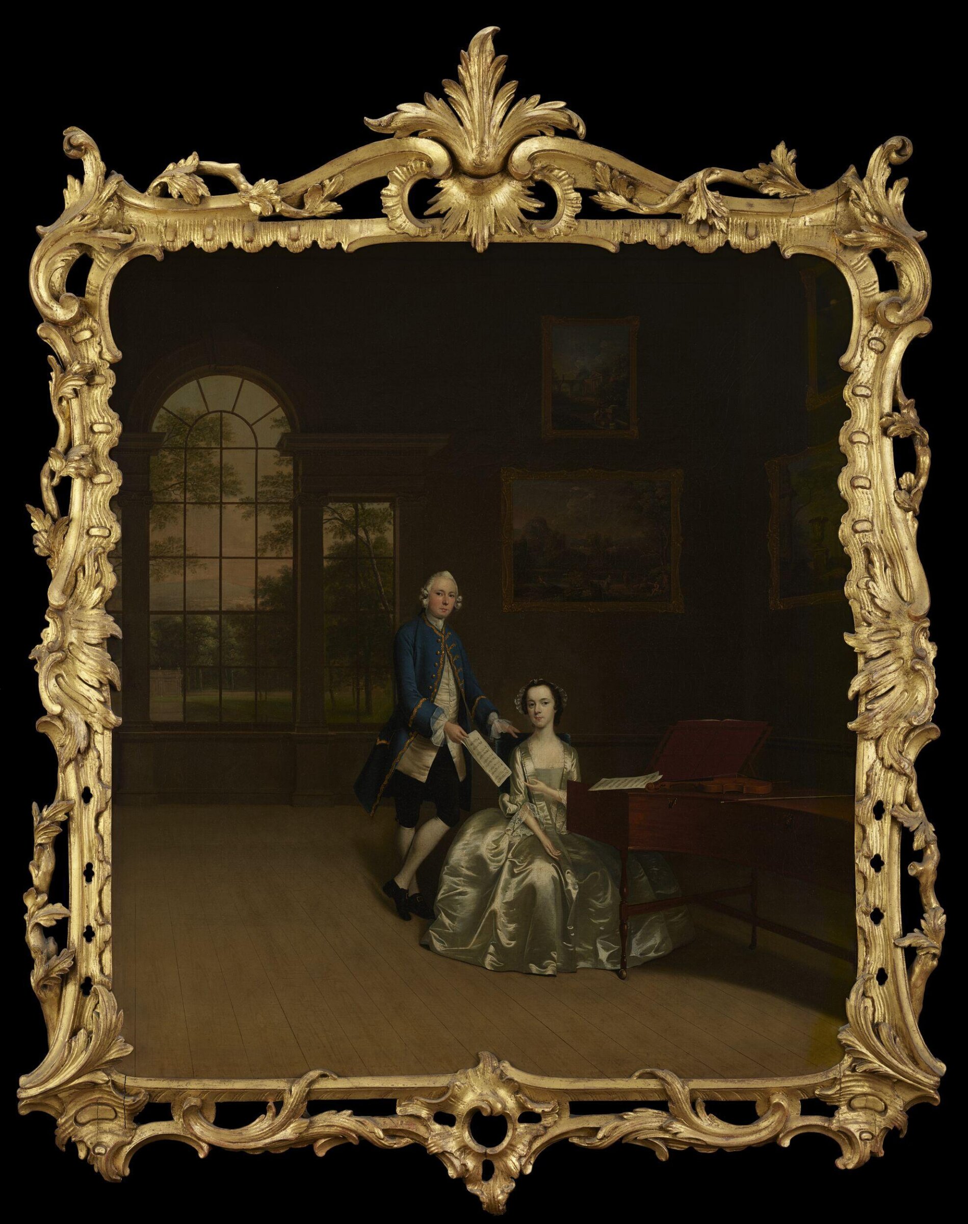 The Duet, Arthur Devis, 1749