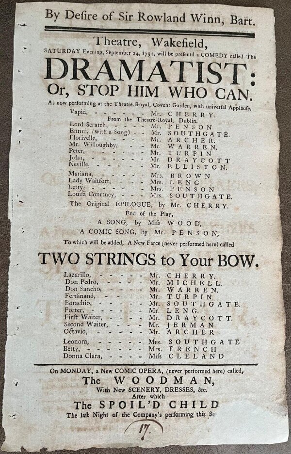 Playbill | V&A Explore The Collections