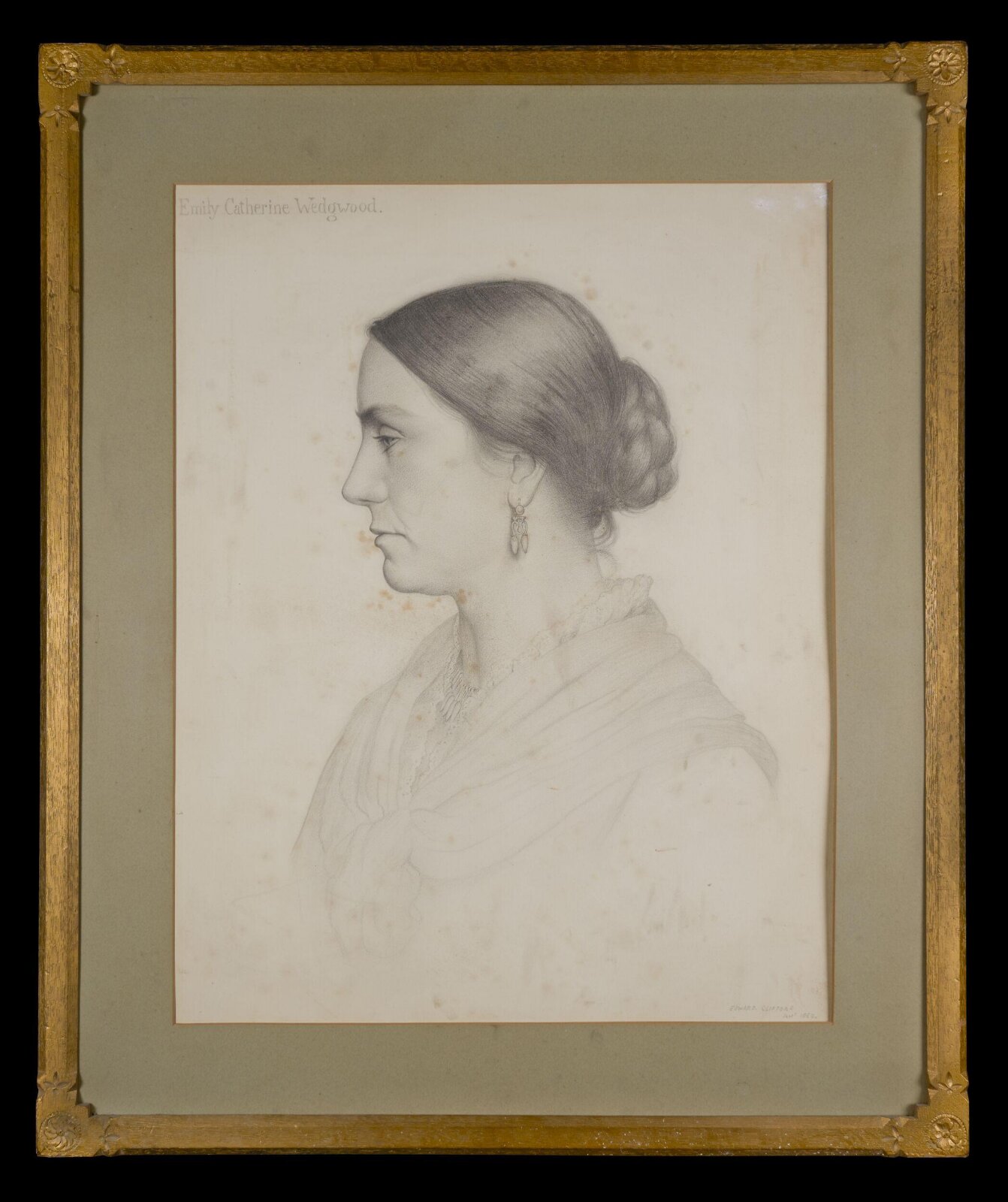 Drawing, Edward Clifford, 1880