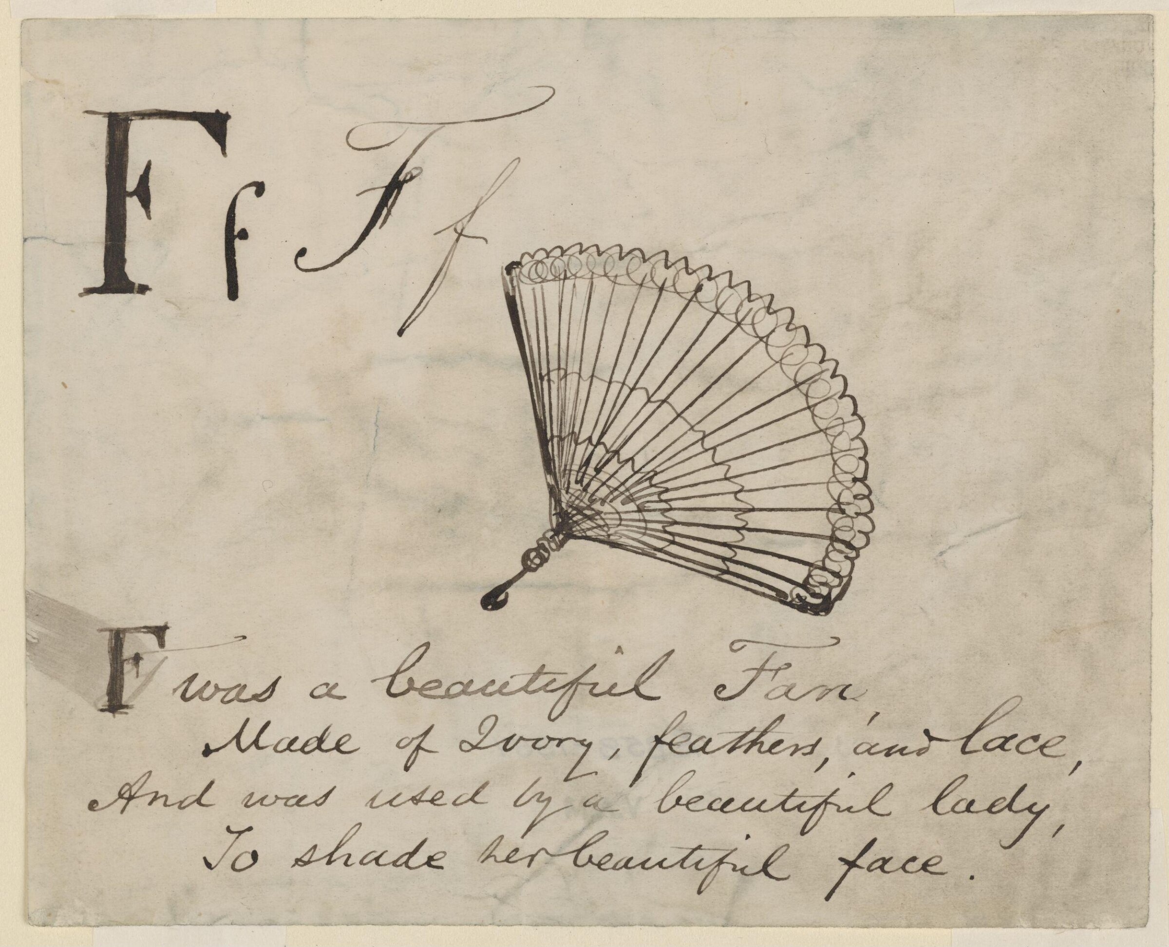 Nonsense Alphabet, Edward Lear, c.1880