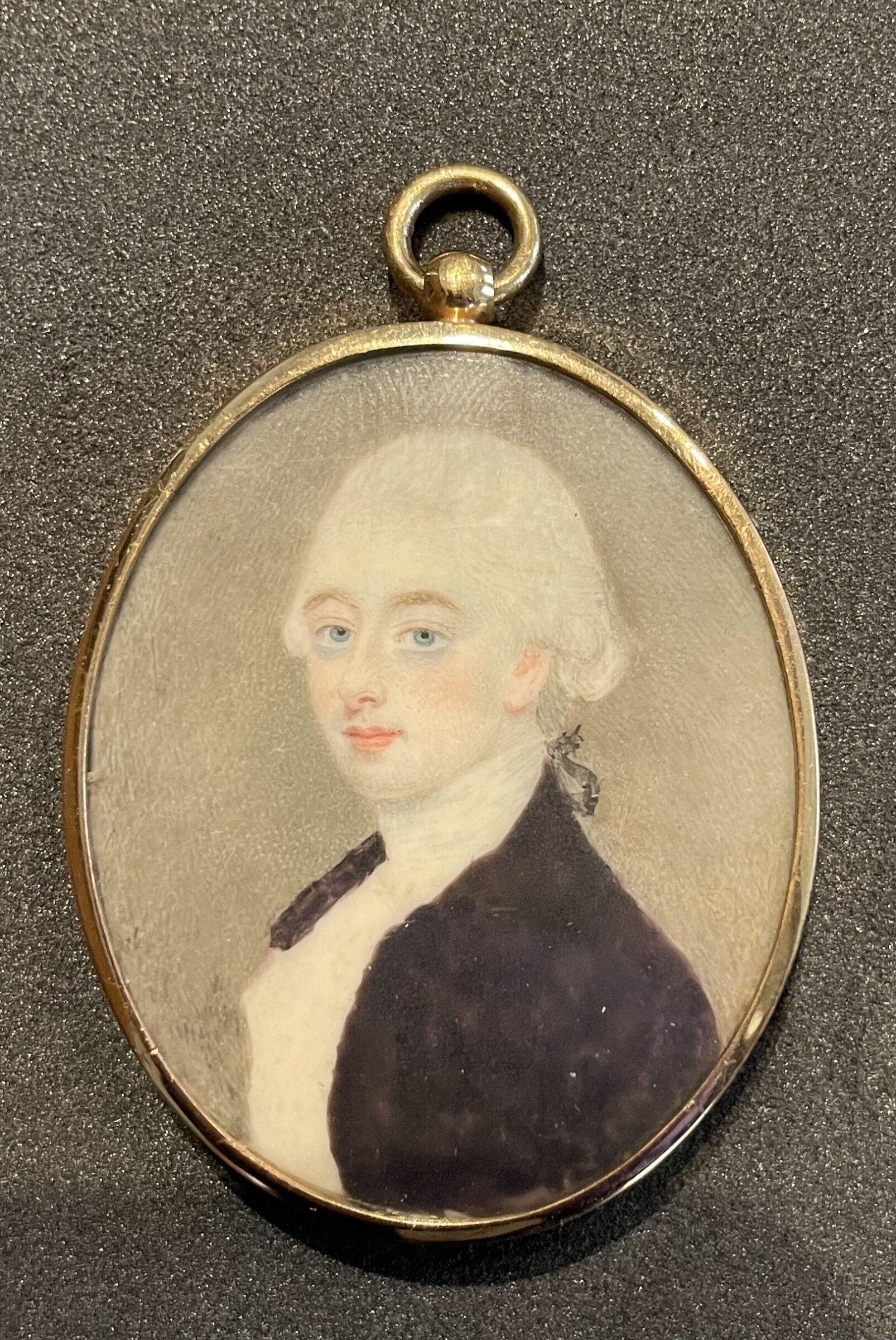 Portrait of an unknown man, Charlotte Avarne, ca. 1760-1826
