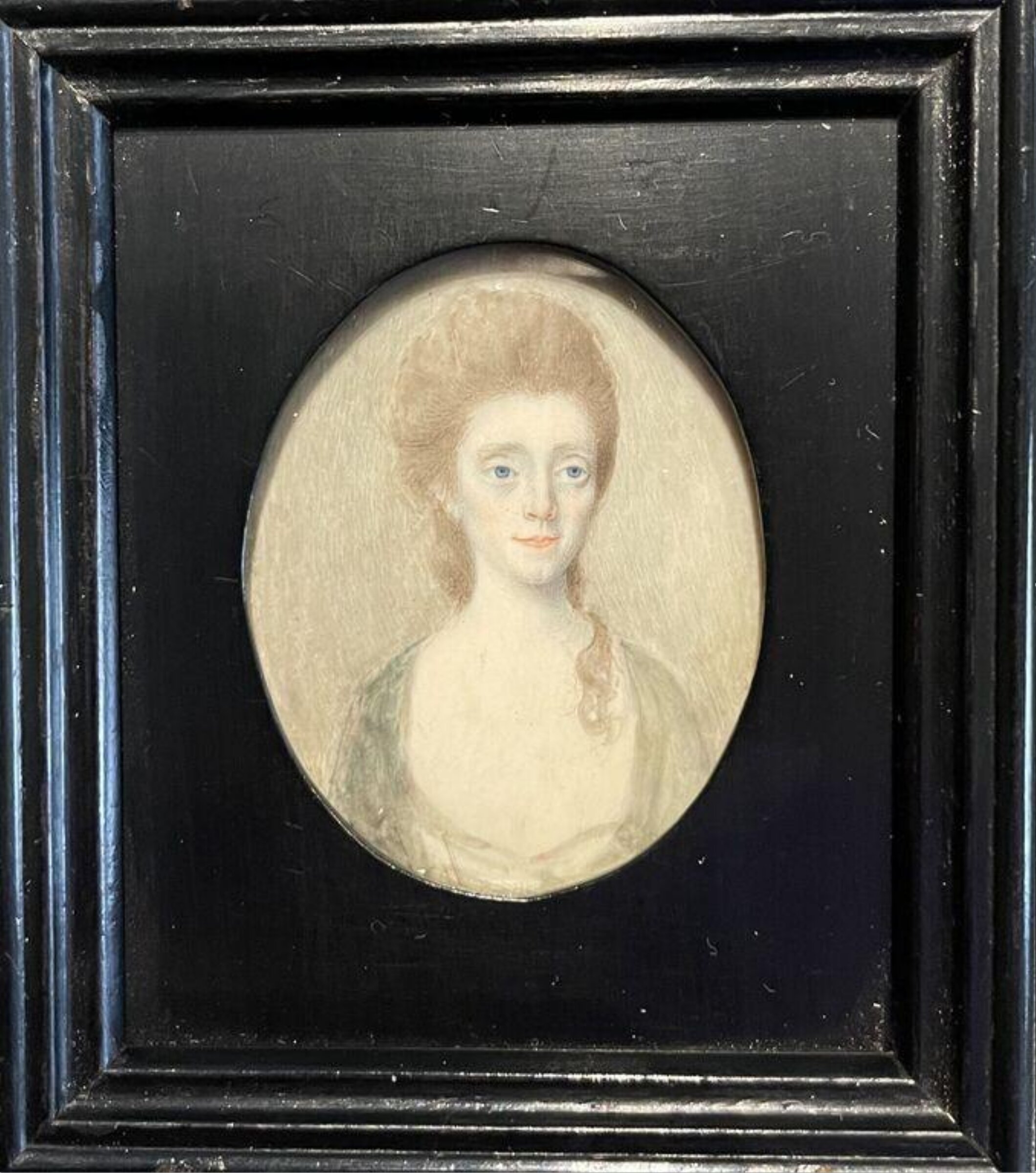 Portrait of an unknown woman, Charlotte Avarne, ca. 1790 - ca. 1799