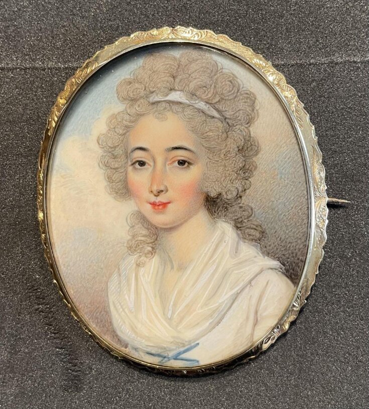 Portrait miniature of Mary Steuart (later Mary Powell) top image