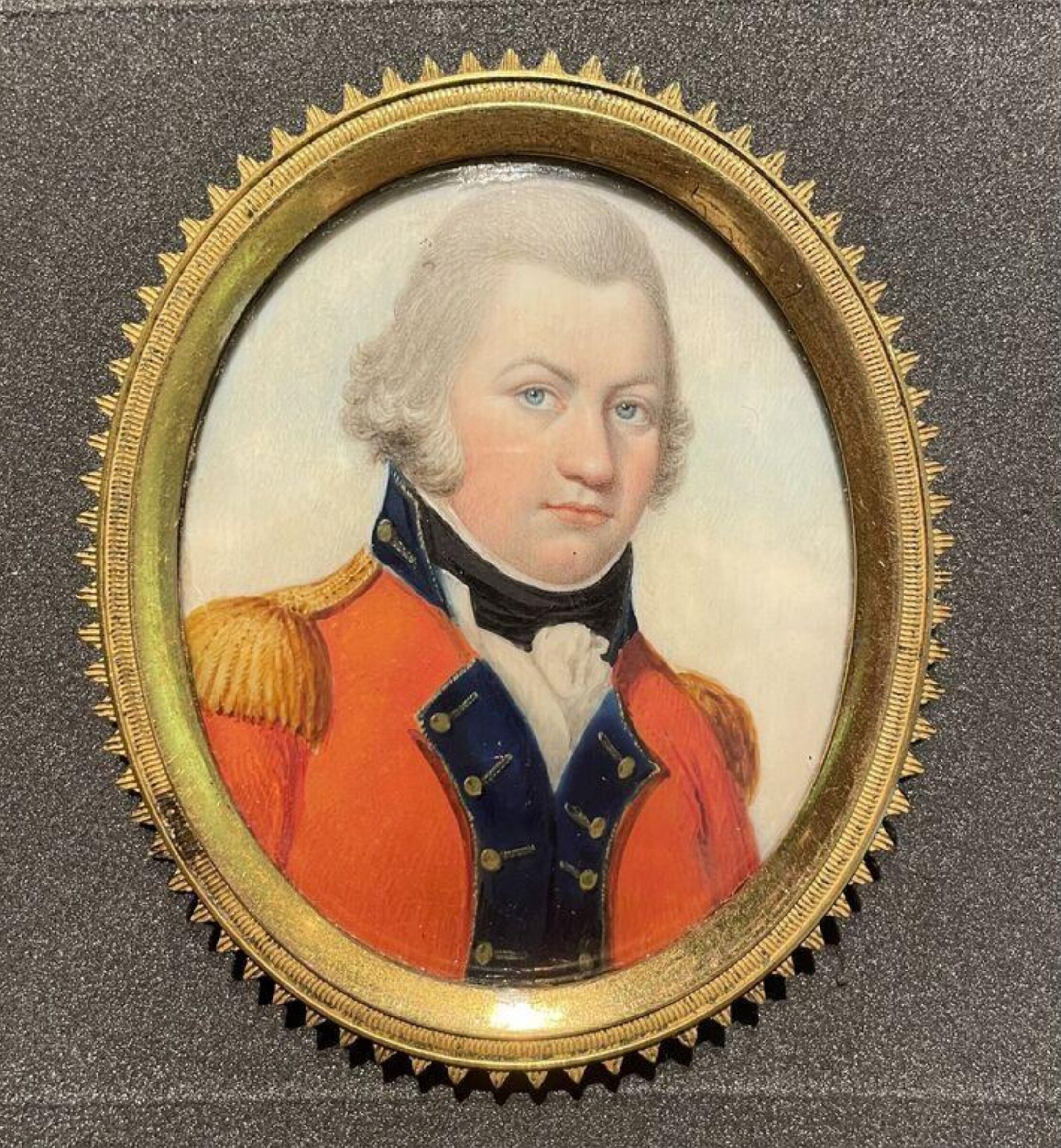Portrait of Colonel Richardson, Clara Maria Pope, 1802