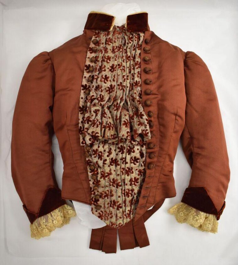 Dress (1886-88) by Prescott & White