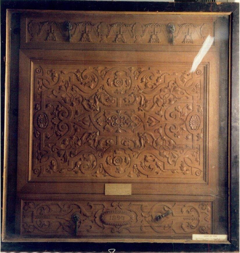 Carved panels