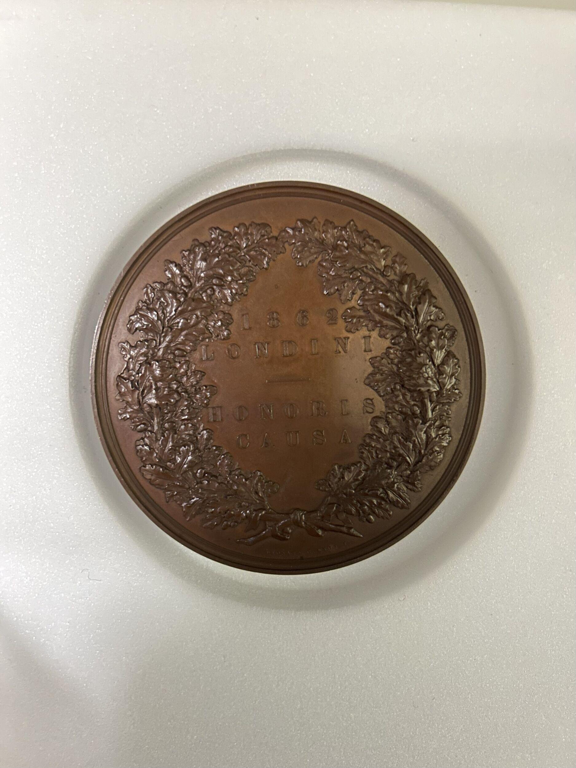 International Exhibition 1862 Prize Medal