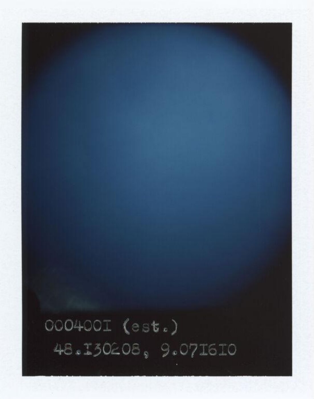 Anton Kusters, Heuberg , 0004001 (est.) , 48.130208, 9.07161 , EX