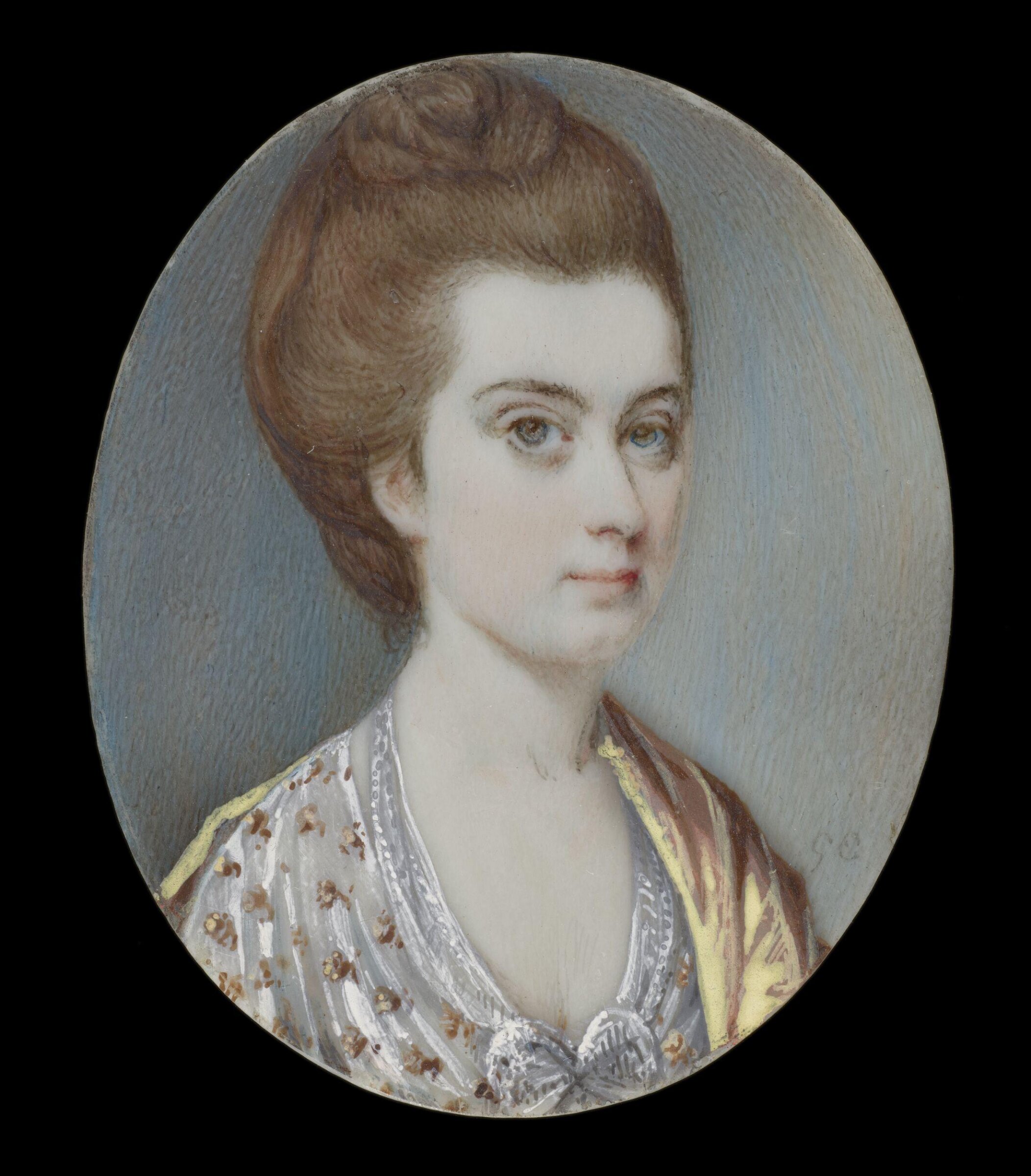 Portrait miniature of an unknown woman, George Engleheart, ca. 1773-1813