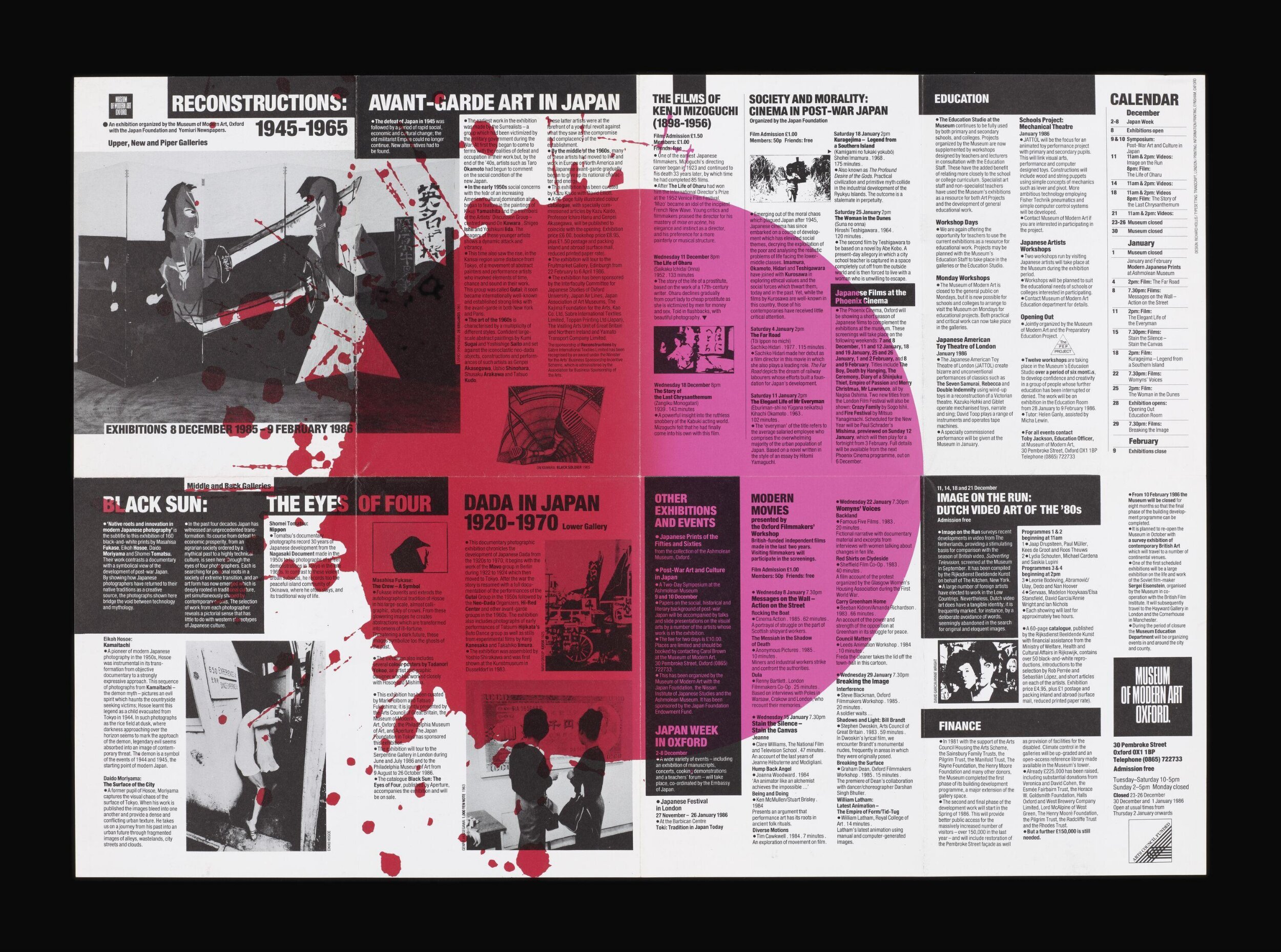 Reconstructions: Avant Garde Art in Japan