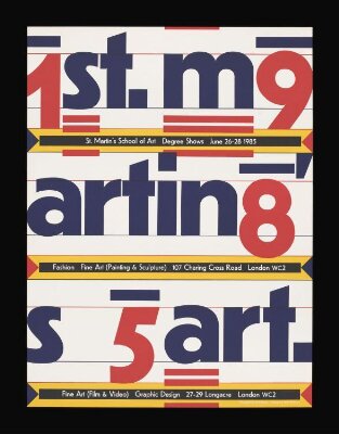 St. Martin's School of Art degree show, 1985
