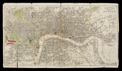Reynold's map of London with the latest improvements