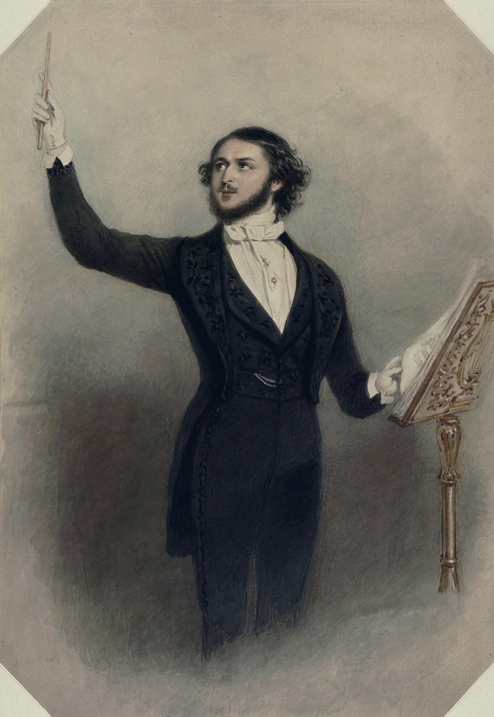 Portrait of Louis Antoine Chalon, Alfred Edward Chalon, 1841