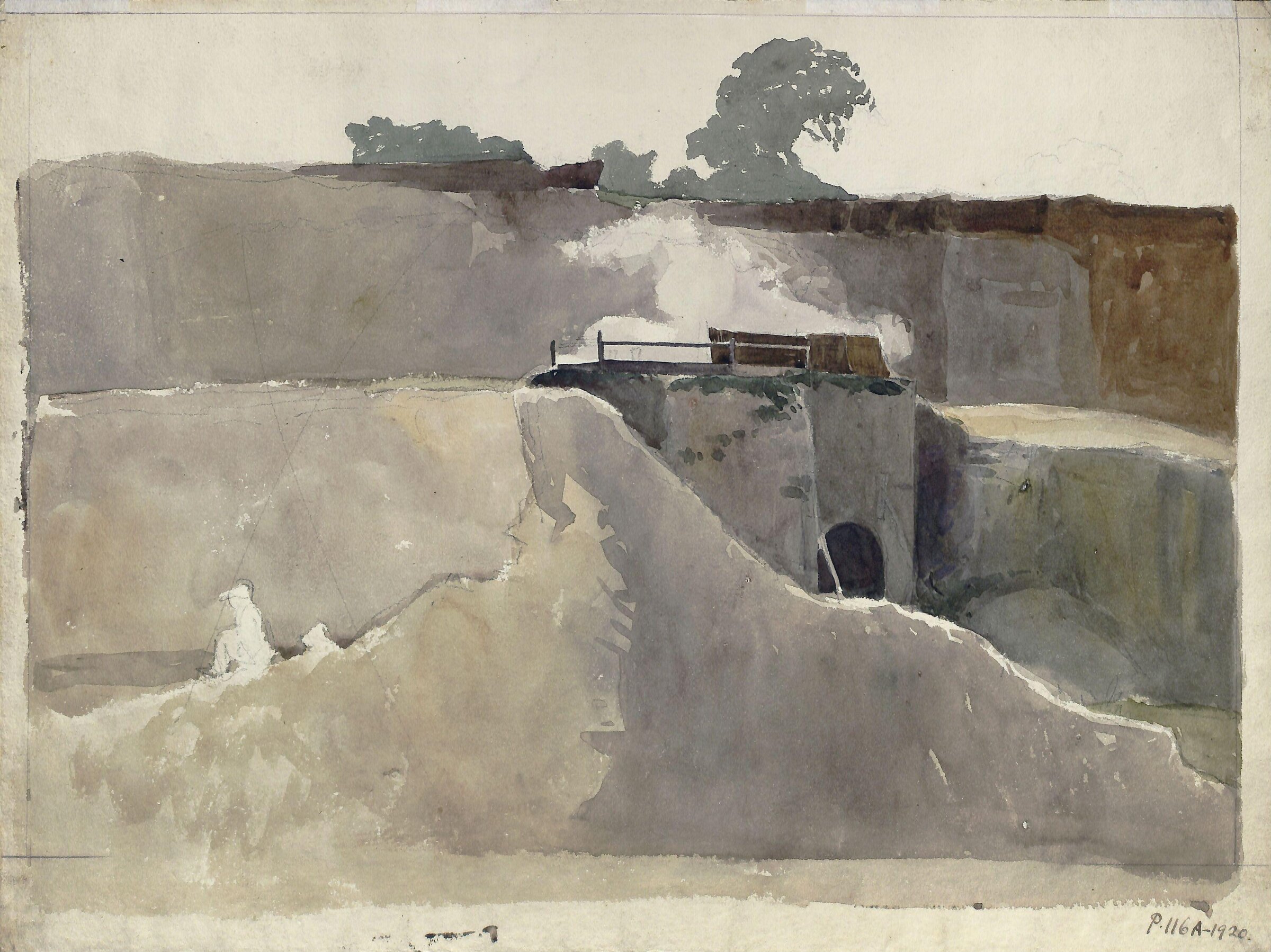 View in a Quarry, James Chisholm Gooden, ок. 1835–1865