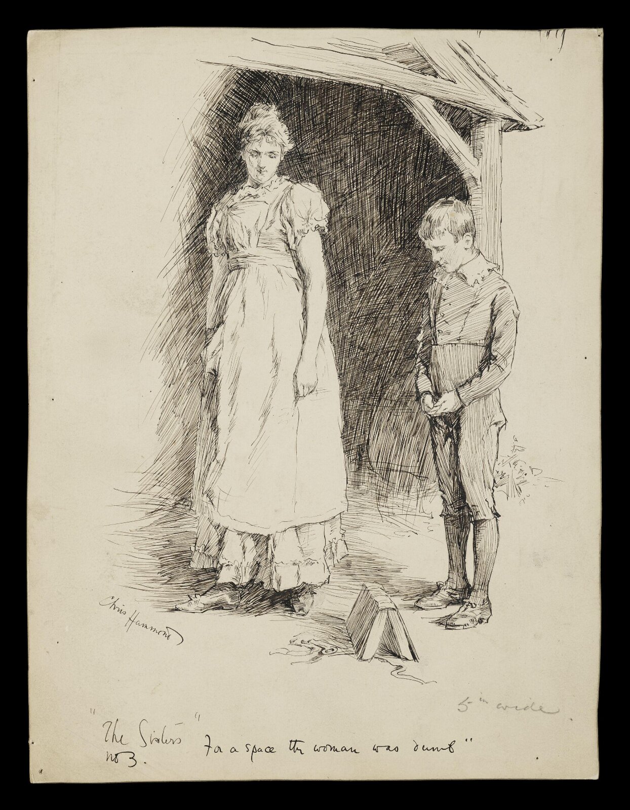 drawing, Hammond, 1895