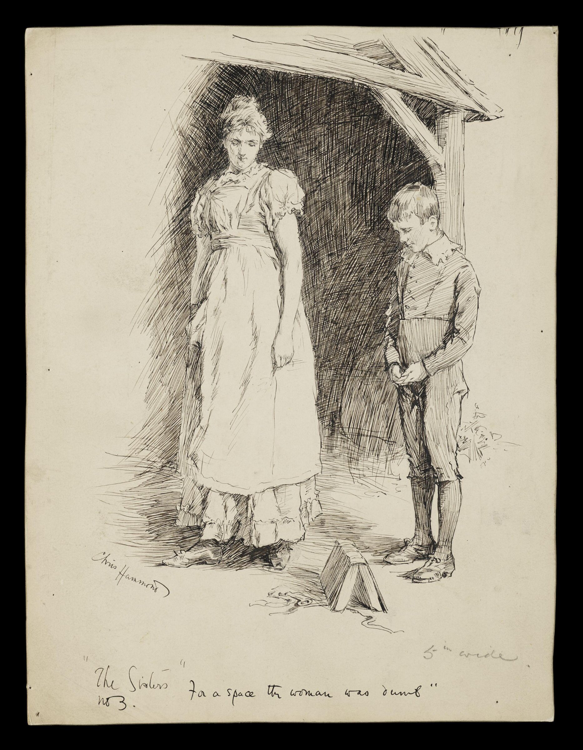 drawing, Hammond, 1895