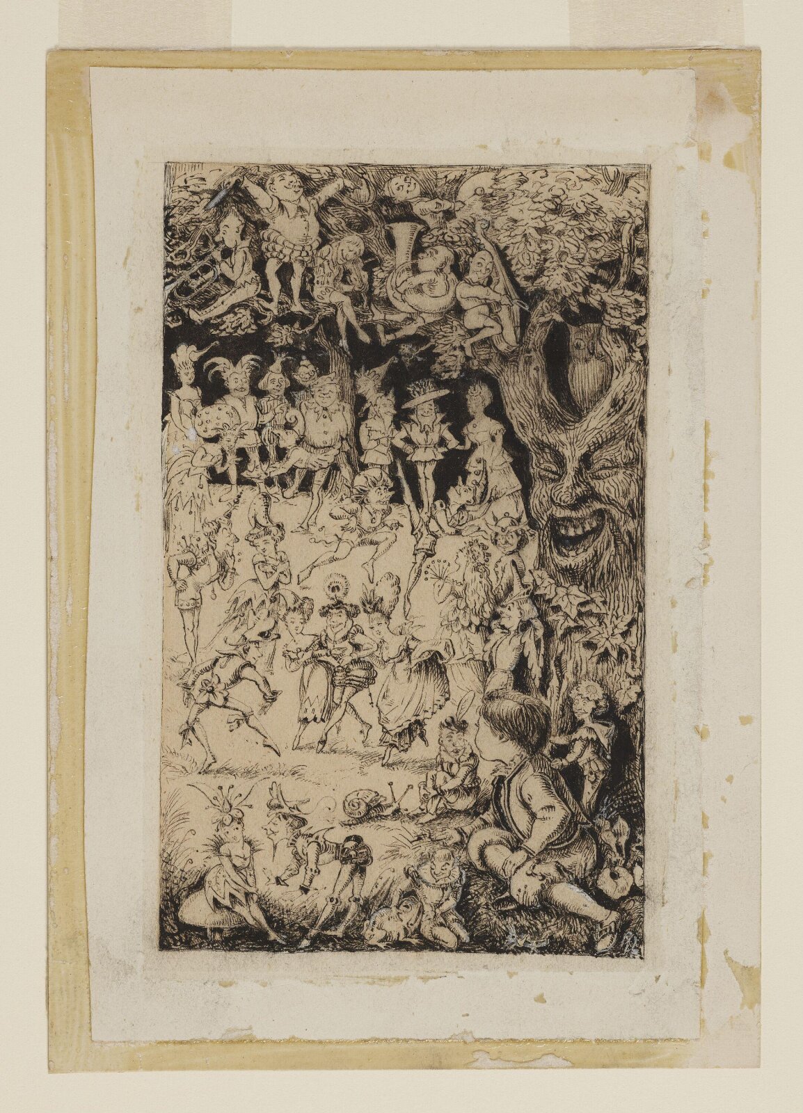 Drawing, William Brunton, 1871