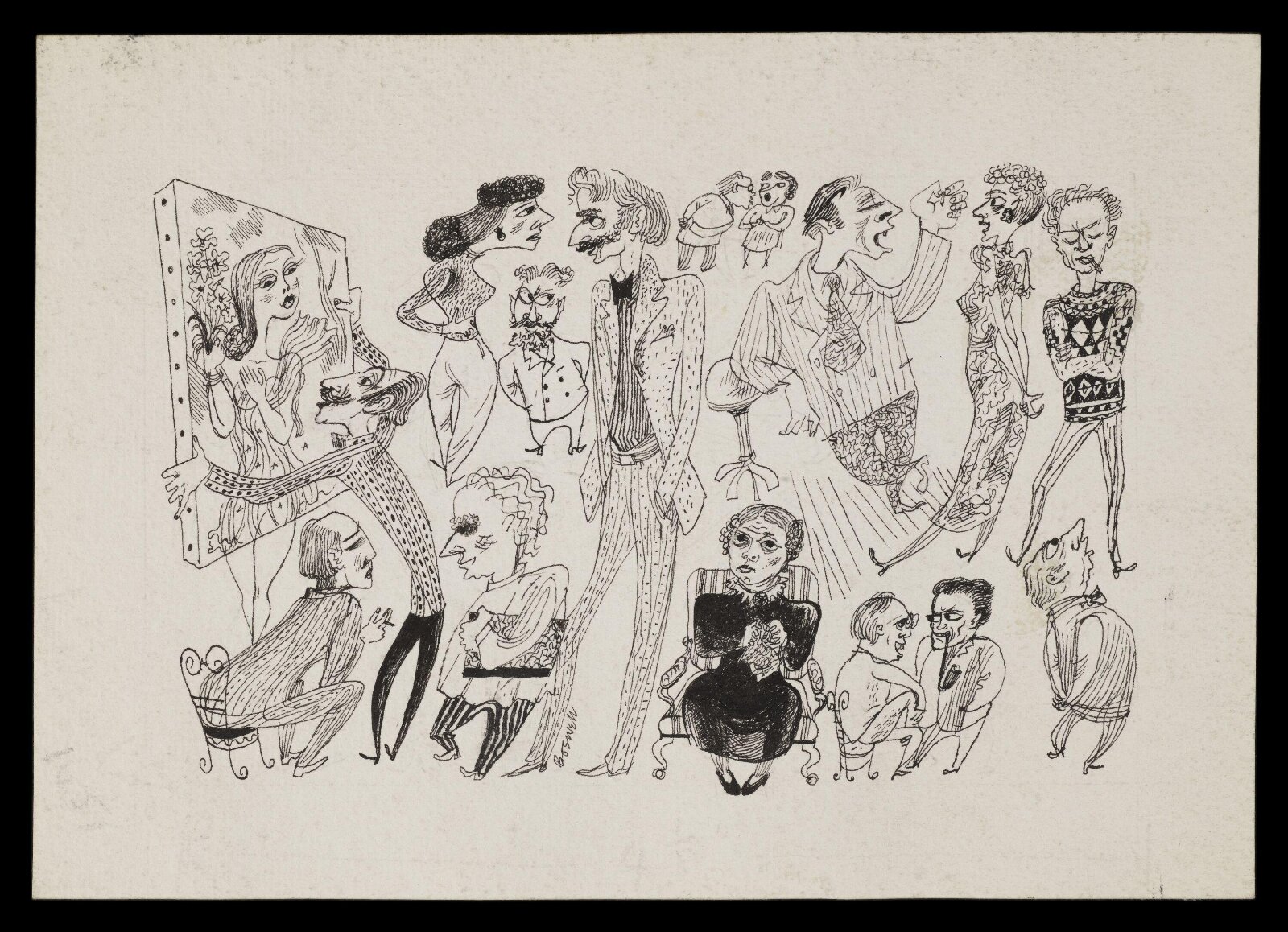 Drawing, James Boswell