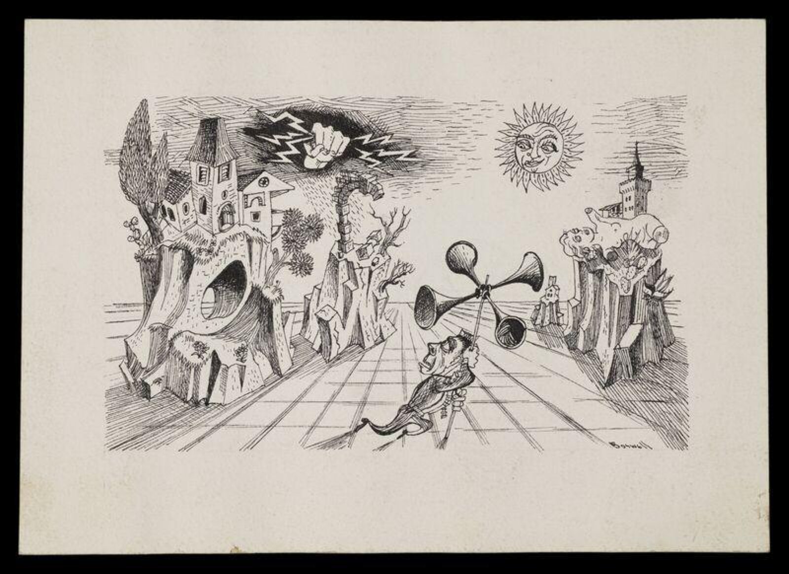 Drawing, James Boswell, Early 20th century