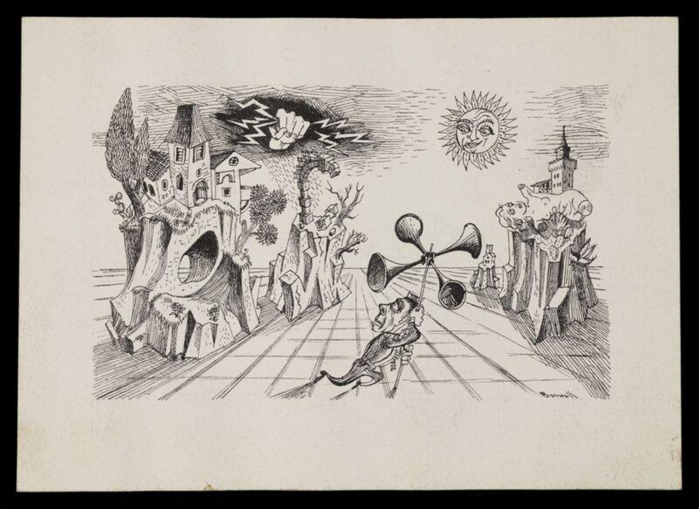Drawing, James Boswell, Early 20th century