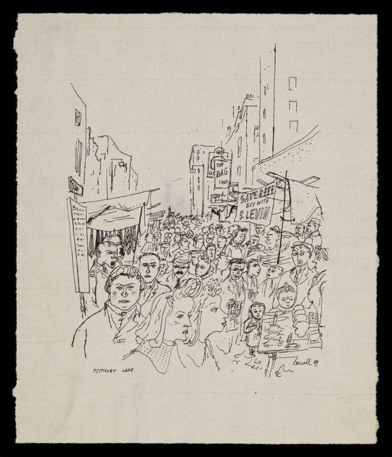 Petticoat Lane, James Boswell, 1949