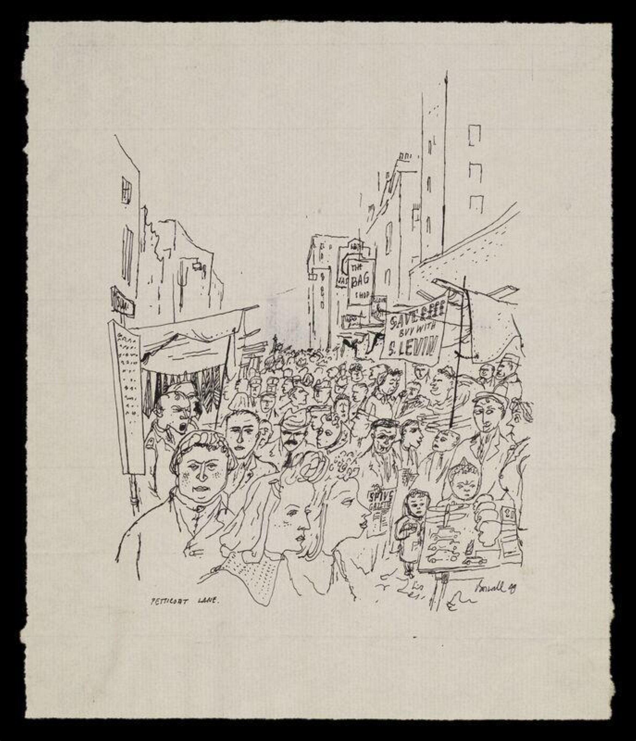Petticoat Lane, James Boswell, 1949