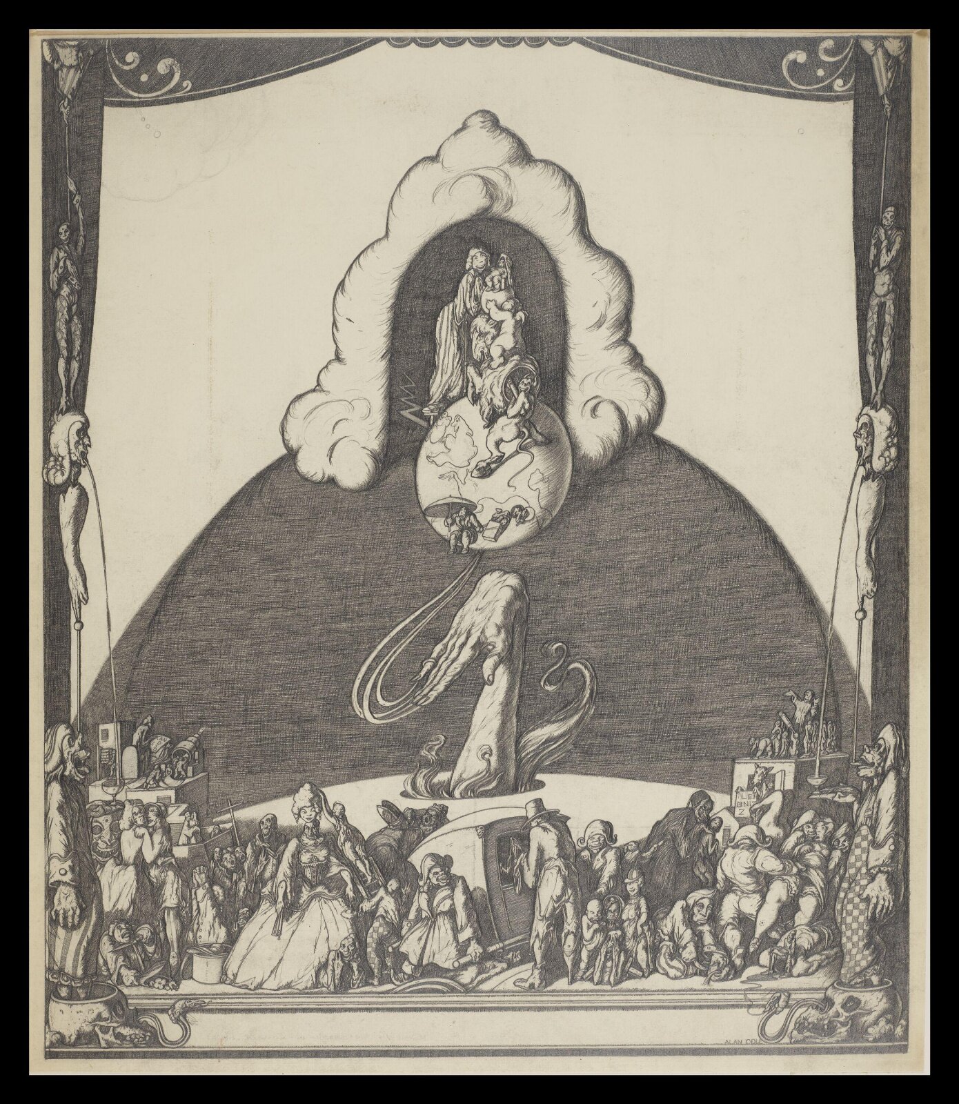 Drawing, Odle, 1925