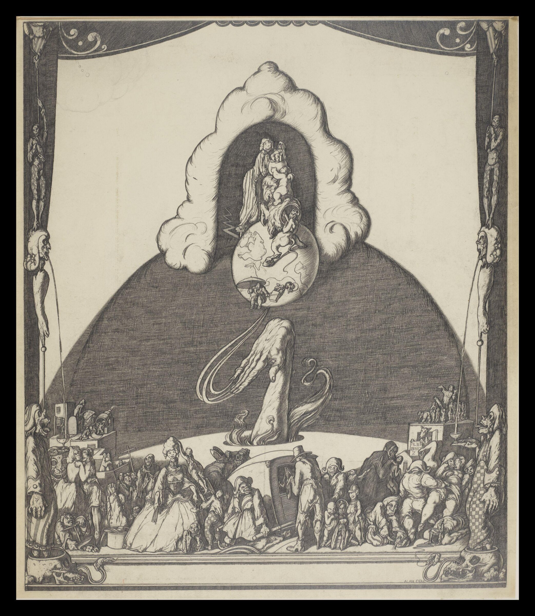 Drawing, Odle, 1925
