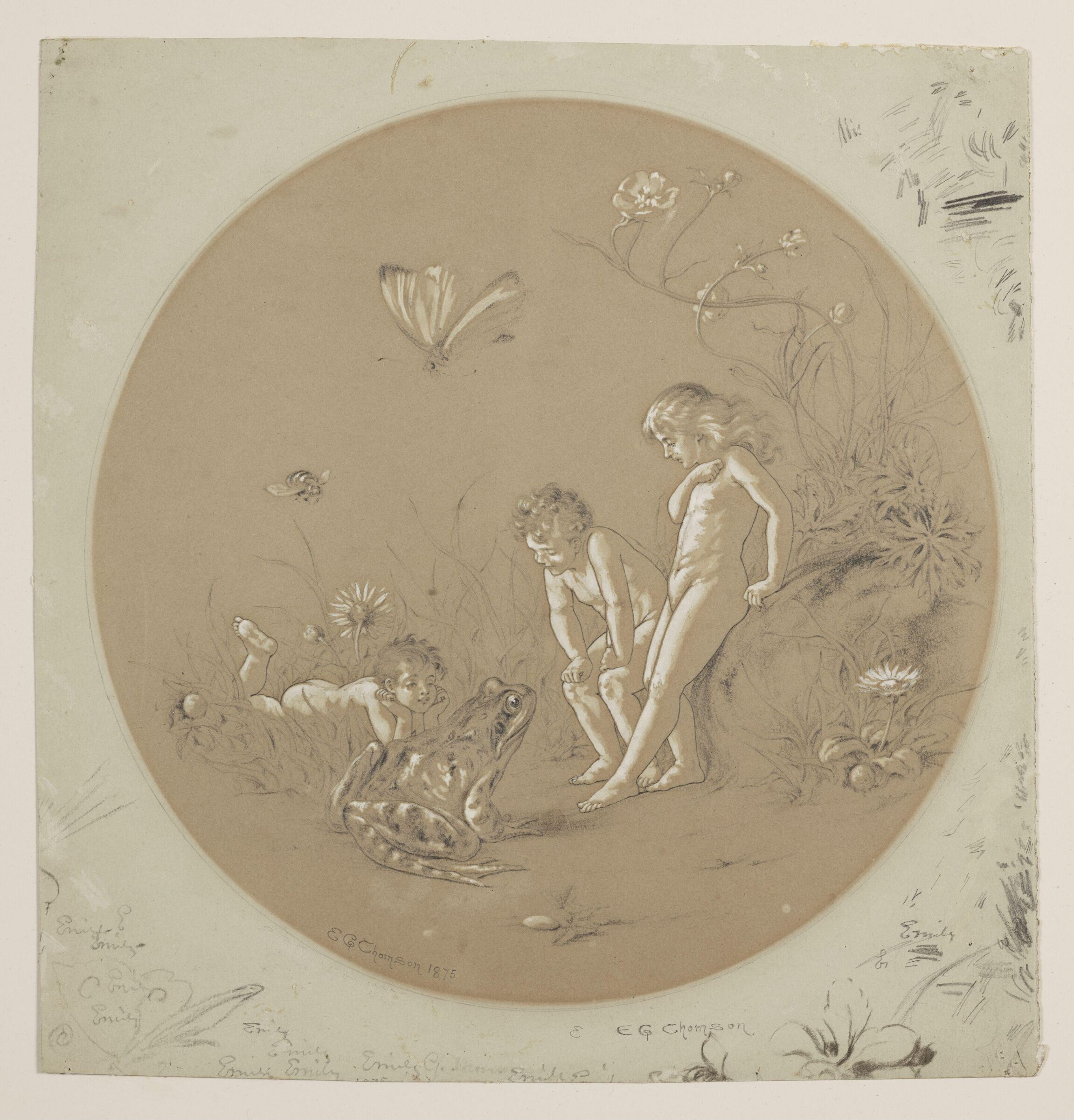 Sprites of the Land, Emily Gertrude Thomson, 1875