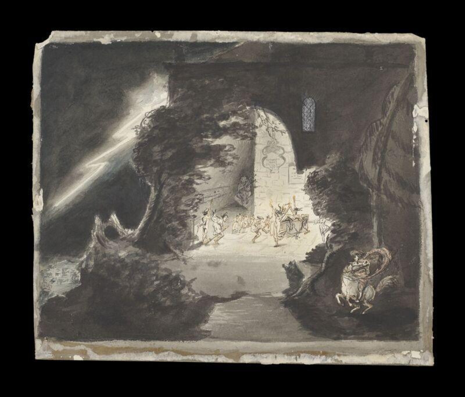 Drawing, Sidney Herbert Sime, circa 1890-1910s