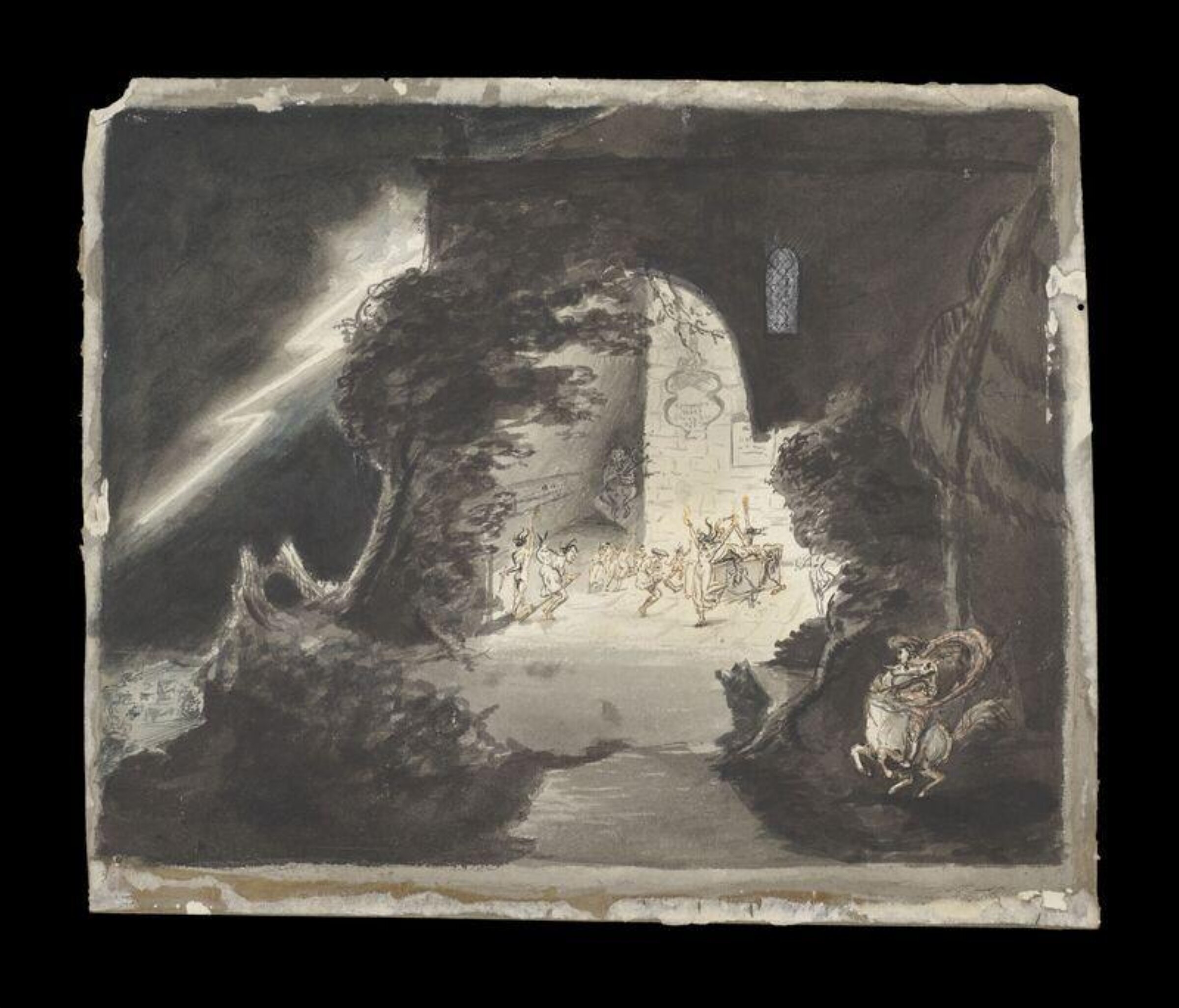 Drawing, Sidney Herbert Sime, circa 1890-1910s